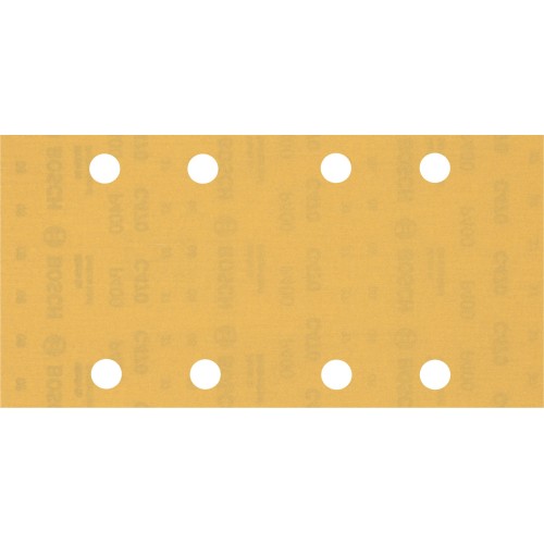Papel de lija EXPERT C470 con 8 orificios para lijadoras orbitales 93 x 186 mm, G 400 10 unidades
