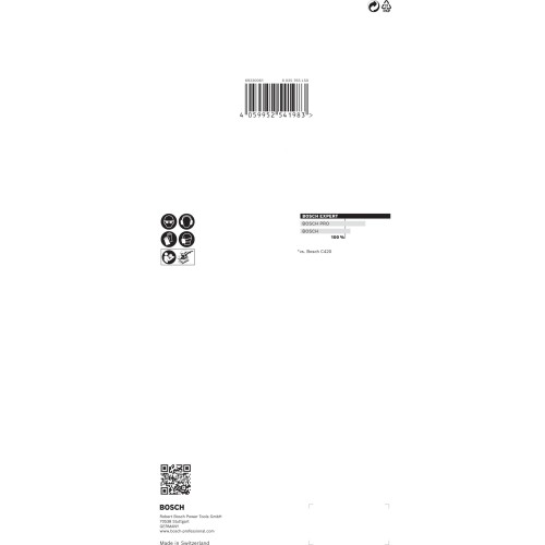 Papel de lija EXPERT C470 con 14 orificios para lijadoras orbitales 115 x 230 mm, G 40 10 unidades