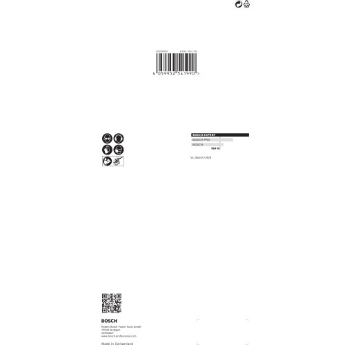 Papel de lija EXPERT C470 con 14 orificios para lijadoras orbitales 115 x 230 mm, G 60 10 unidades
