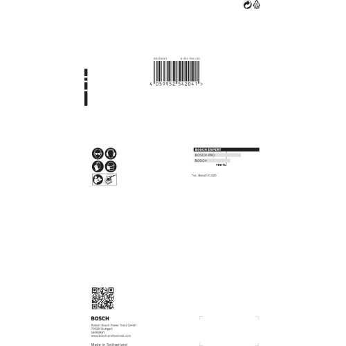 Papel de lija EXPERT C470 con 14 orificios para lijadoras orbitales 115 x 230 mm, G 400 10 unidades
