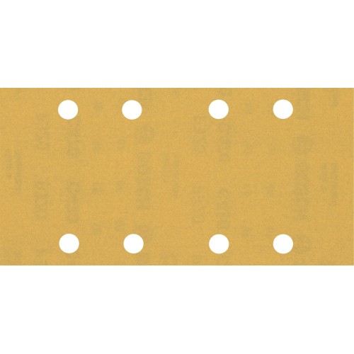 Papel de lija EXPERT C470 con 8 orificios para lijadoras orbitales 93 x 186 mm, G 320 10 unidades