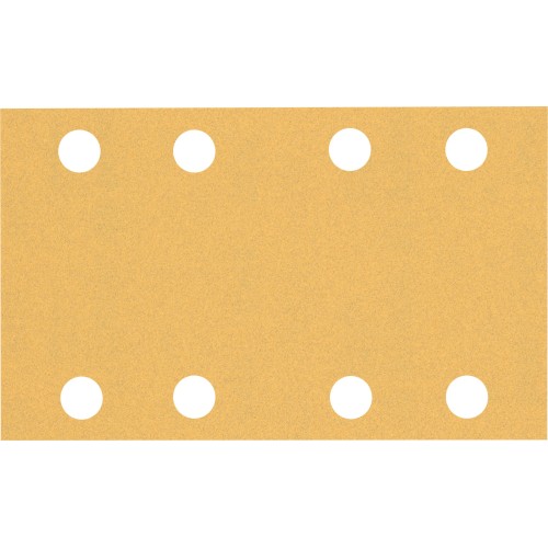 Papel de lija EXPERT C470 con 8 orificios para lijadoras orbitales 80 x 133 mm, G 120 10 unidades