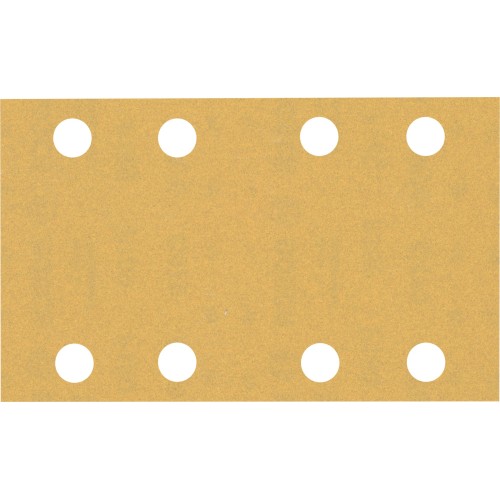 Papel de lija EXPERT C470 con 8 orificios para lijadoras orbitales 80 x 133 mm, G 180 10 unidades