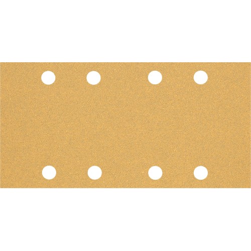 Papel de lija EXPERT C470 con 8 orificios para lijadoras orbitales 93 x 186 mm, G 60 50 unidades