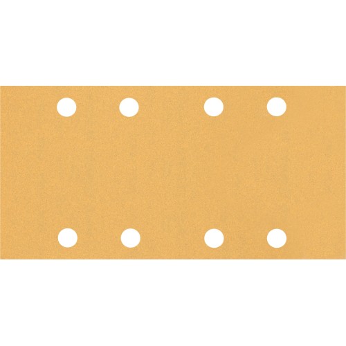 Papel de lija EXPERT C470 con 8 orificios para lijadoras orbitales 93 x 186 mm, G 100 50 unidades