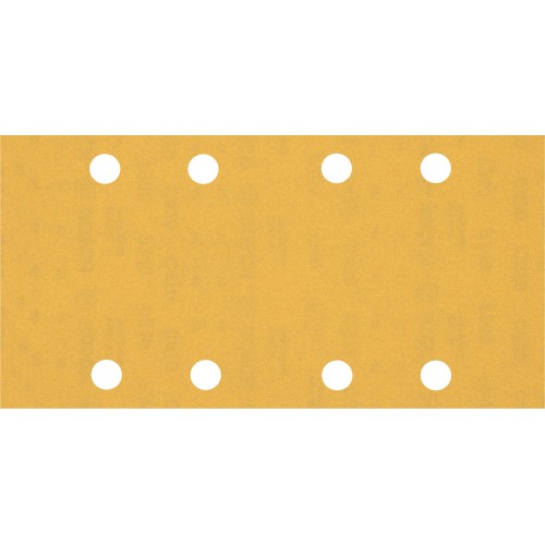Papel de lija EXPERT C470 con 8 orificios para lijadoras orbitales 93 x 186 mm, G 180 50 unidades