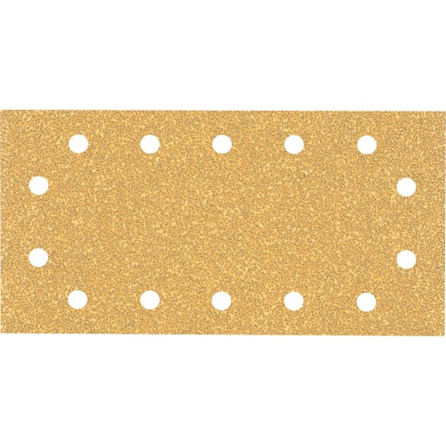Papel de lija EXPERT C470 con 14 orificios para lijadoras orbitales 115 x 230 mm, G 40 50 unidades