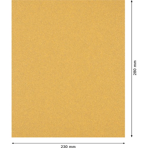 Papel de lija EXPERT C470 para lijado manual de 230 x 280 mm, G 60