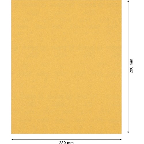 Papel de lija EXPERT C470 para lijado manual de 230 x 280 mm, G 120