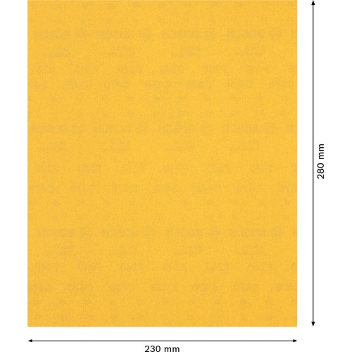 Papel de lija EXPERT C470 para lijado manual de 230 x 280 mm, G 240