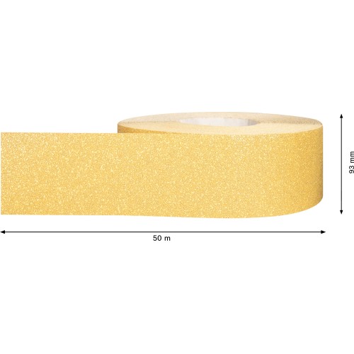 Rollo de papel de lija EXPERT C470 para lijado manual de 93 mm x 50 m, G 40