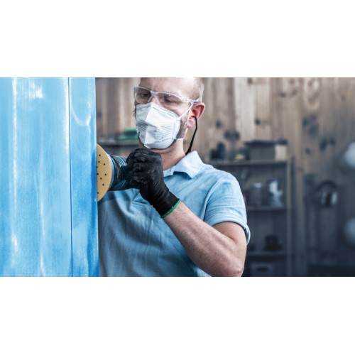 Papel de lija EXPERT C470 multiperforado para lijadoras excéntricas de 125 mm, G 400, 5 unidades