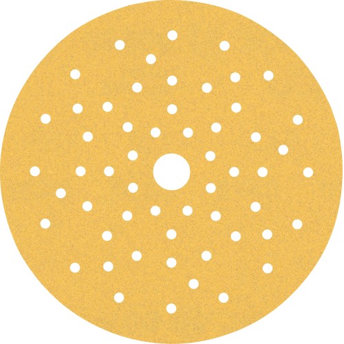 Papel de lija EXPERT C470 multiperforado para lijadoras excéntricas de 150 mm, G 120, 5 unidades