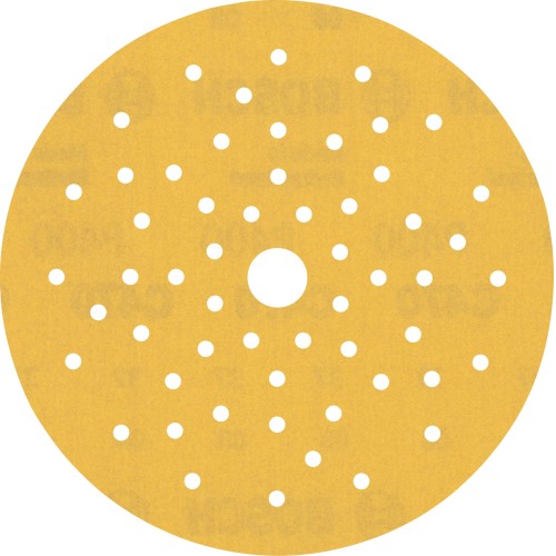Papel de lija EXPERT C470 multiperforado para lijadoras excéntricas de 150 mm, G 400, 5 unidades