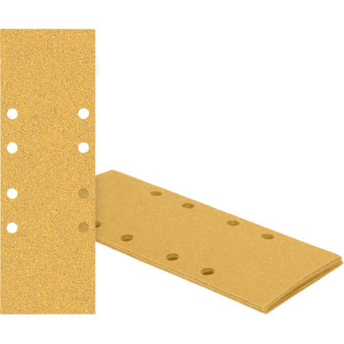 Set de papel de lija EXPERT C470 para lijadoras orbitales de 93 x 230 mm, G 3x60/4x80/3x120, 10 unidades