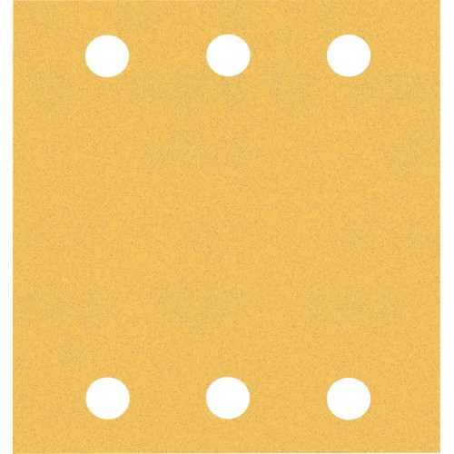 Set de papel de lija EXPERT C470 para lijadoras orbitales de 115 x 140 mm, G 2x40/2x60/2x80/2x120/2x180, 10 unidades