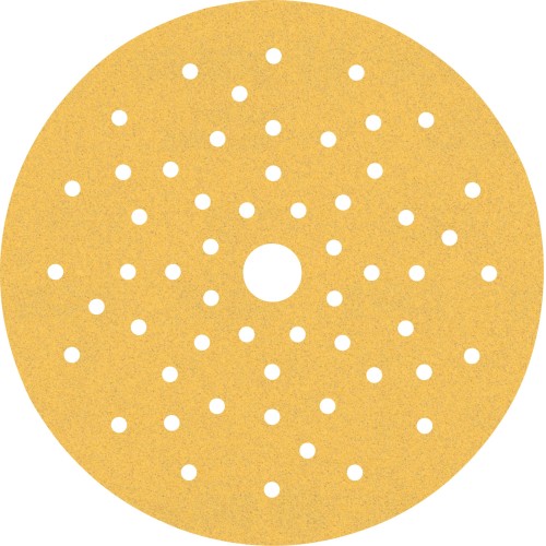 Papel de lija EXPERT C470 multiperforado para lijadoras excéntricas de 150 mm, G 120, 50 unidades