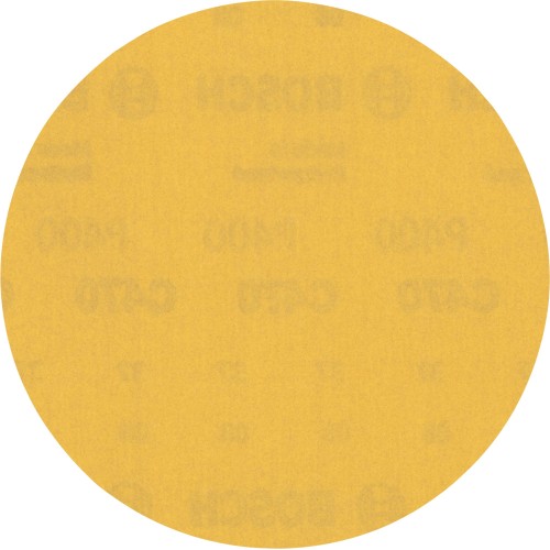 Papel de lija EXPERT C470 sin orificios para amoladoras y taladros de 125 mm, G 400 50 unidades