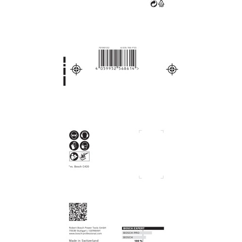 Set de mallas de lija EXPERT M480 de 80 x 133 mm, 10 unidades