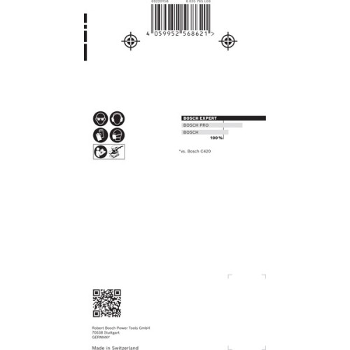 Set de mallas de lija EXPERT M480 de 93 x 186 mm, 10 unidades