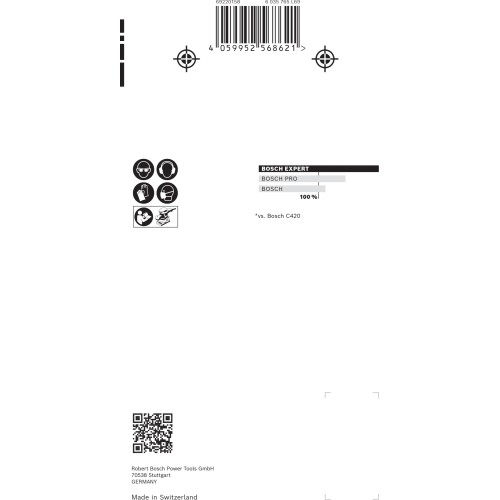 Set de mallas de lija EXPERT M480 de 93 x 186 mm, 10 unidades