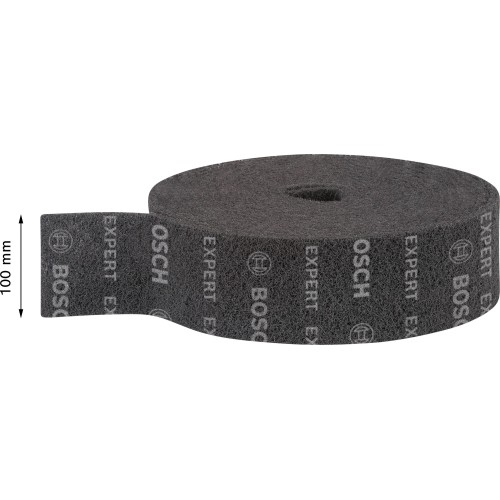 Rollo de vellón EXPERT N880 para lijado manual de 100 mm x 10 m, medio S