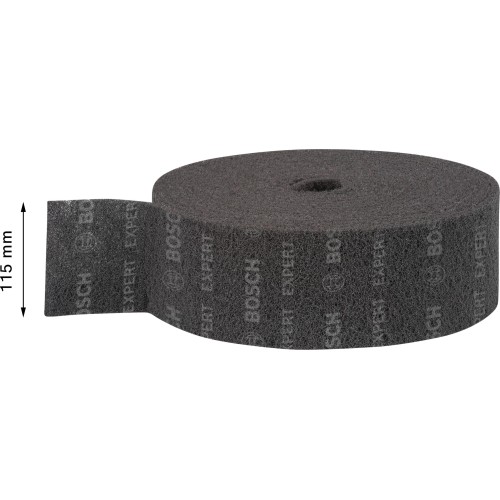Rollo de vellón EXPERT N880 para lijado manual de 115 mm x 10 m, medio S