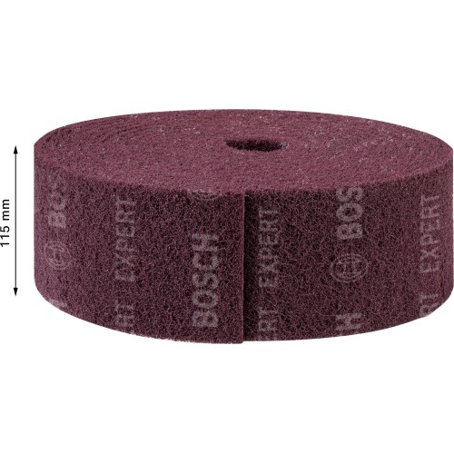Rollo de vellón EXPERT N880 para lijado manual de 115 mm x 10 m, medio A