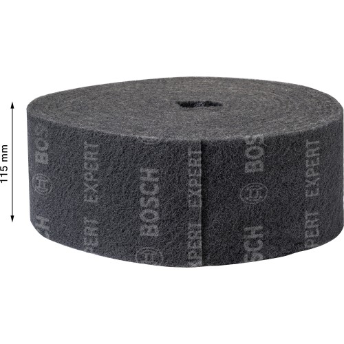 Rollo de vellón EXPERT N880 para lijado manual de 115 mm x 10 m, ultrafino S