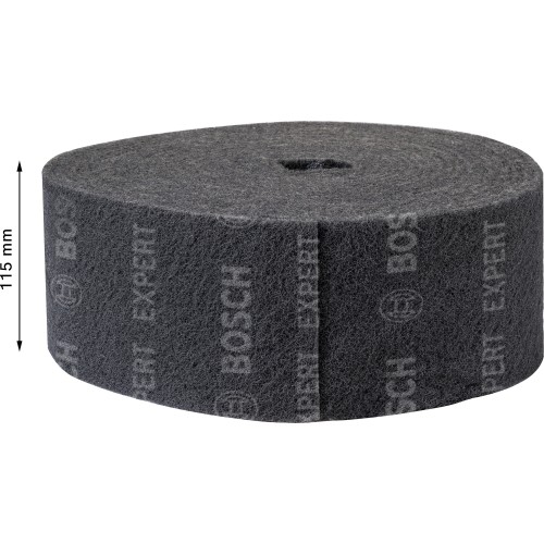 Rollo de vellón EXPERT N880 para lijado manual de 115 mm x 10 m, ultrafino S