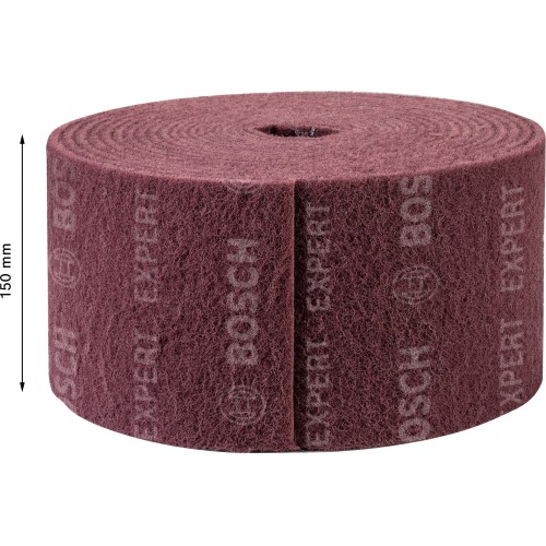 Rollo de vellón EXPERT N880 para lijado manual de 150 mm x 10 m, muy fino A