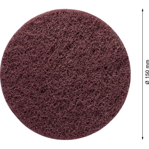 Disco de vellón EXPERT N880 para lijadoras excéntricas, 150 mm, medio A