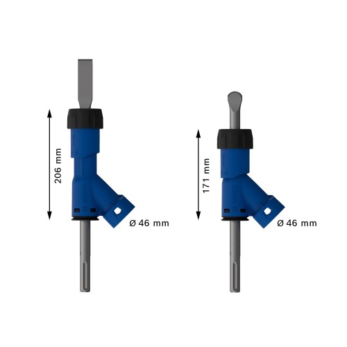 Adaptador de cincel plano EXPERT SDS Clean max de 25x400 mm
