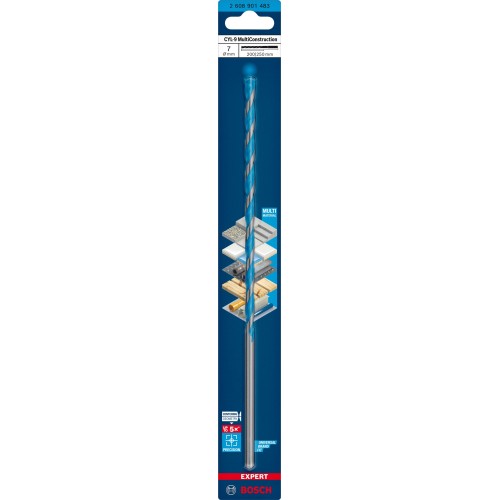 Broca EXPERT CYL-9 MultiConstruction de 7 x 200 x 250 mm