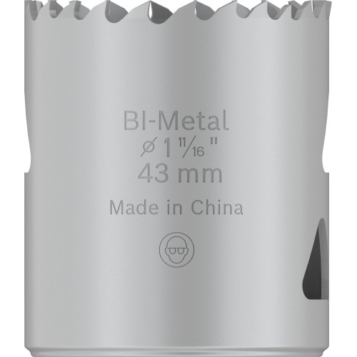 Sierra de corona PRO Multi Material, 43 mm, roscada