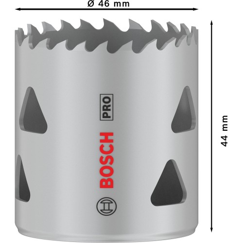 Sierra de corona PRO Multi Material, 46 mm, roscada