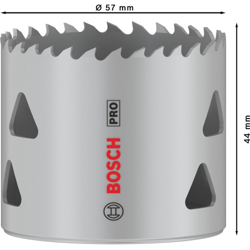 Sierra de corona PRO Multi Material, 57 mm, roscada