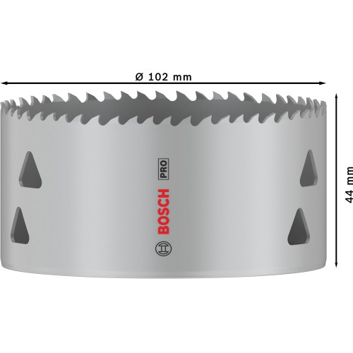 Sierra de corona PRO Multi Material, 102 mm, roscada