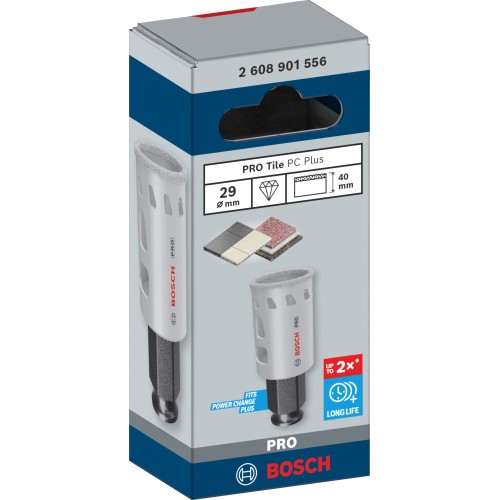 Sierra de corona PRO Tile PC Plus, 29 mm, HS