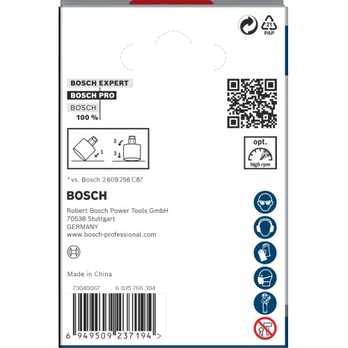 Sierra de corona PRO Tile PC Plus, 65 mm, HS