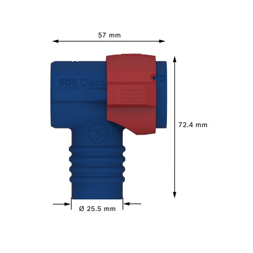 Conector EXPERT SDS Clean plus de broca para martillo