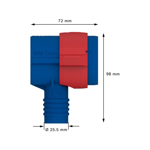 Conector EXPERT SDS Clean max de broca para martillo