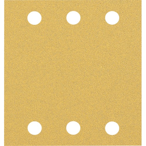 Hoja de lija EXPERT C470 de 115 x 107 mm, G 80, 50 unidades
