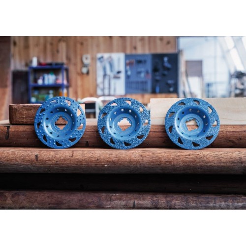 Cabeza de desbaste de carbide EXPERT Multi Material media, plana, X-LOCK, 115 mm, 22,23 mm
