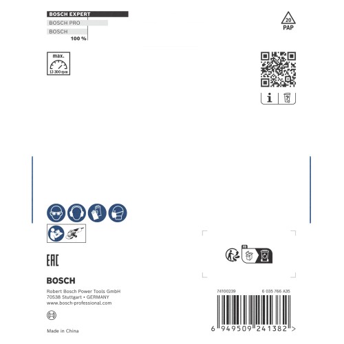 Cabeza de desbaste de carbide EXPERT Multi Material media, inclinada, X-LOCK, 115 mm, 22,23 mm