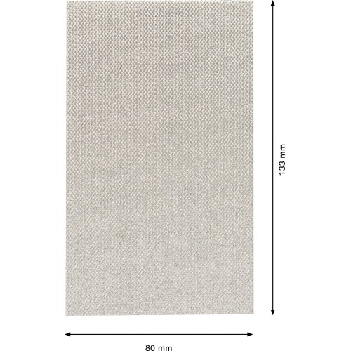 Malla de lija EXPERT M480 de 115 x 107 mm, G 80, 10 uds.
