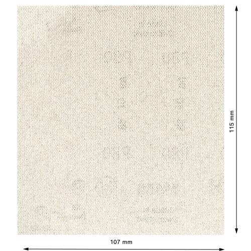 Malla de lija EXPERT M480 de 115 x 107 mm, G 240, 10 uds.