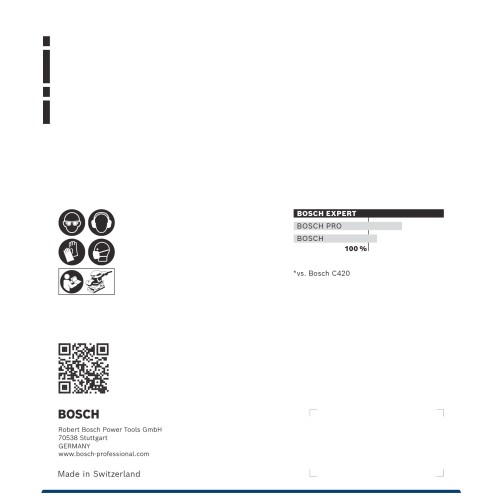 Malla de lija EXPERT M480 de 115 x 107 mm, G 240, 10 uds.