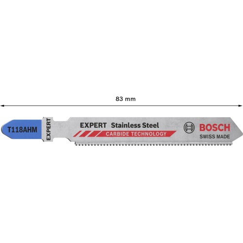 Hoja de sierra de calar EXPERT Stainless Steel T118AHM, 2 uds.