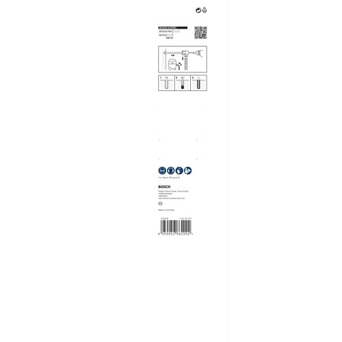Set de brocas para martillo EXPERT SDS Clean plus-8X de 14 x 200 x 350